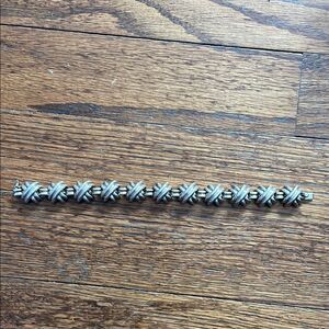 Vintage Tiffany & Co. Sterling Silver Signature X Bracelet